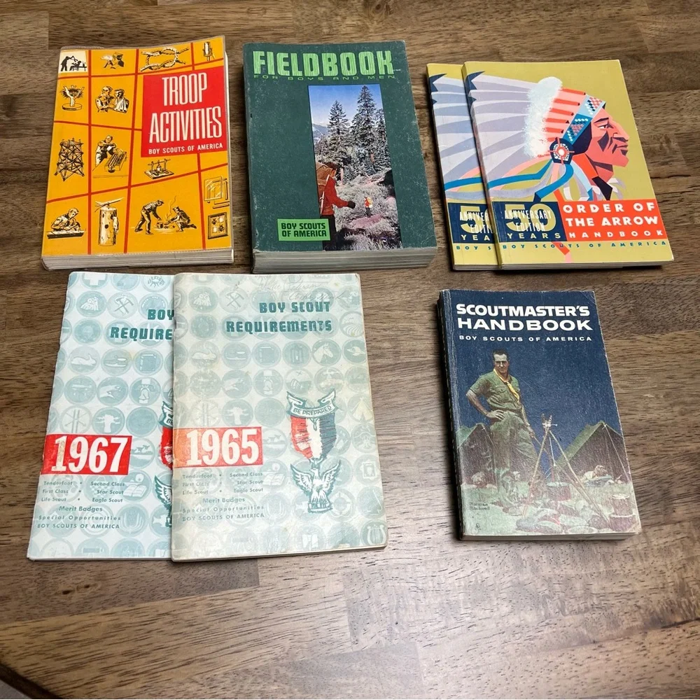 1960’s Boy Scout shirt, hat, tie  and accessories. - Picture 5 of 8